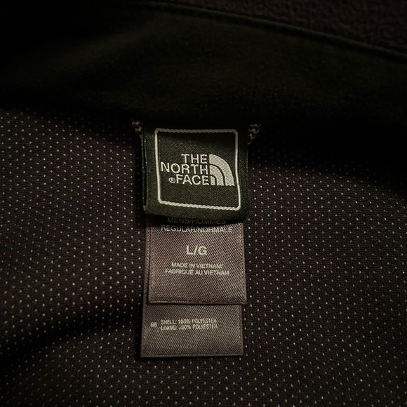 The North Face Windwall Men’s Black Full Zip Fleece Jacket Size L - Picture 8 of 8